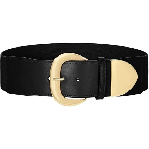 Fashion Thick Stretchy Belt, 15F-188Belt002 - Picture 4 of 4